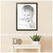 ArtToFrames 24x32" Matted Picture Frame with 20x28" Single Mat Photo Opening Framed in 1.25" Black and 2" Mat (FWM-3926-24x32)